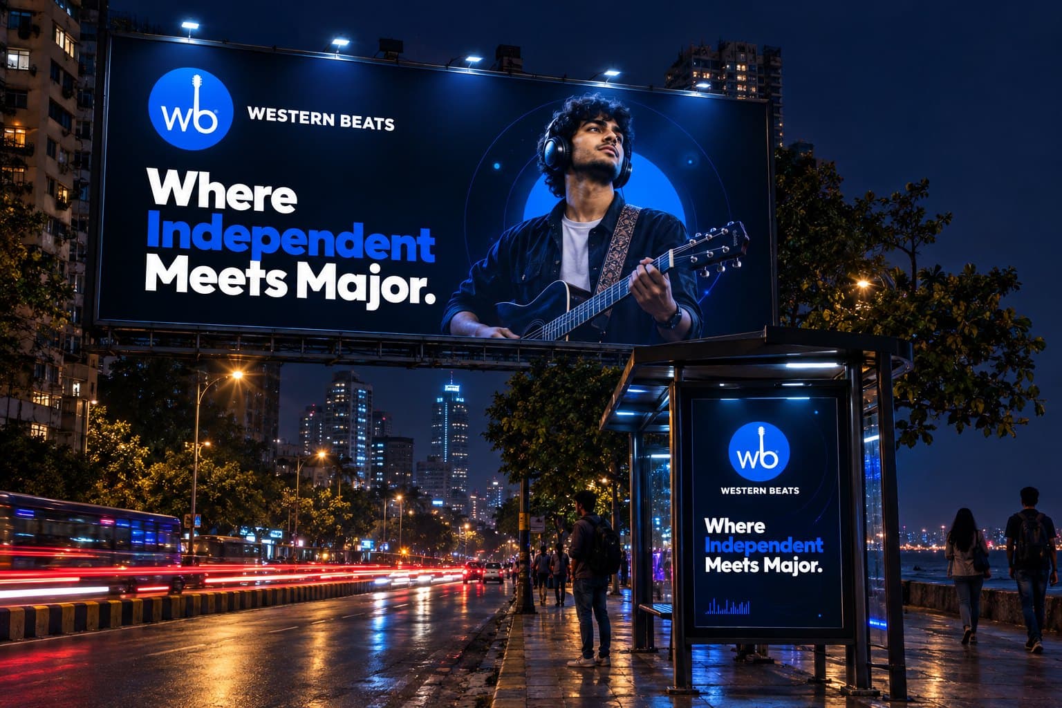 Western Beats brand and website by The BrandBerry