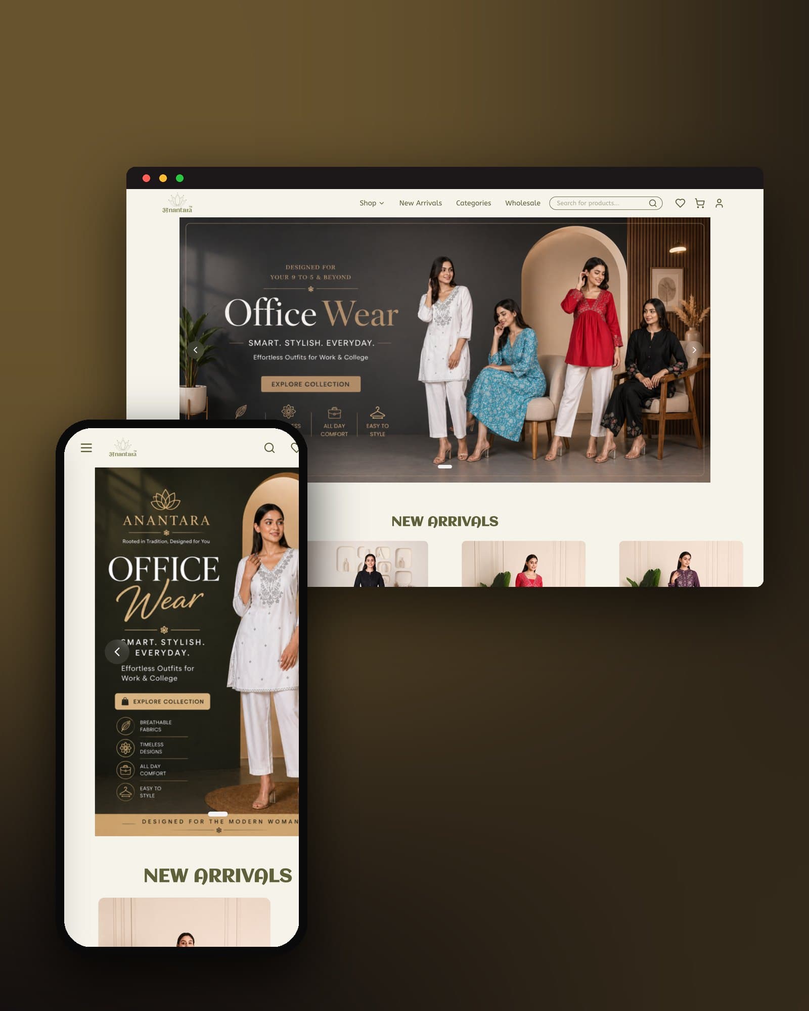 Anantara brand and website by The BrandBerry
