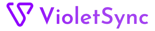 VioletSync logo